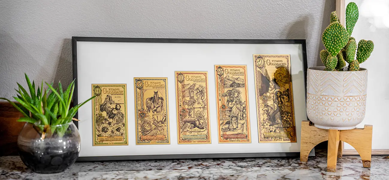 Wyoming Goldbacks Investment Collection
